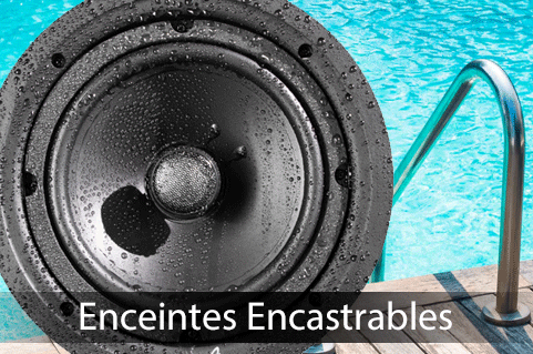Enceintes encastrables d'ext&eacute;rieur TruAudio